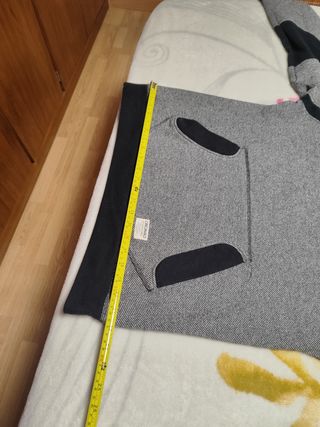 Sudadera gorda con capucha. Jack Jones. XL