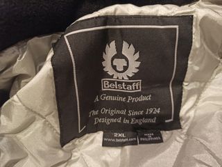 Chaqueta Belstaff moto.