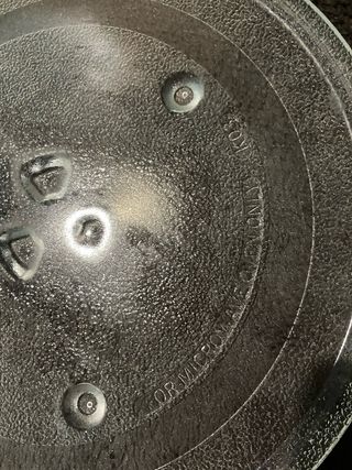 Plato microondas y aro