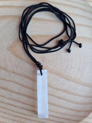 Colgante Mineral _ Selenita