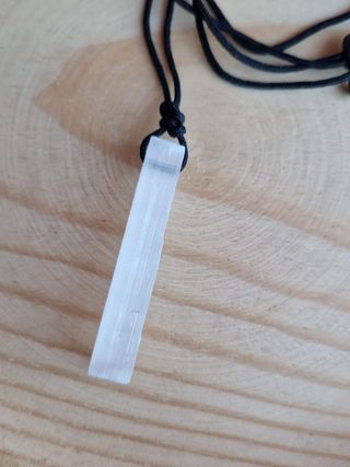 Colgante Mineral _ Selenita