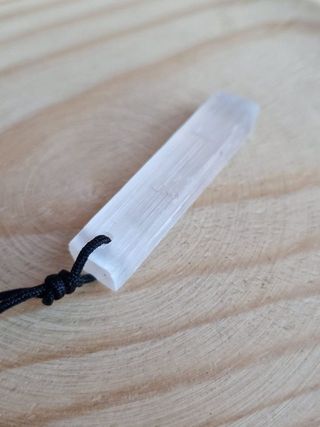 Colgante Mineral _ Selenita