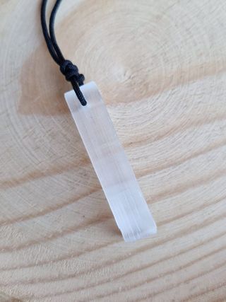 Colgante Mineral _ Selenita