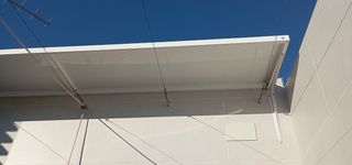 Techo de alumino blanco para toldo