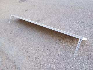 Techo de alumino blanco para toldo