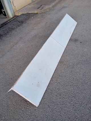 Techo de alumino blanco para toldo