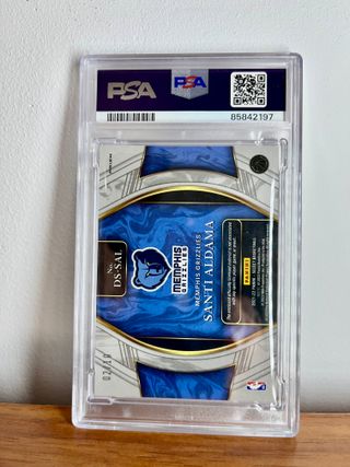 🏀 Cromo numerado SANTI ALDAMA 👉 PSA 8  👀 POP 1