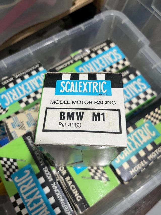 Coche Scalextric EXIN BMW M1