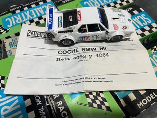 Coche Scalextric EXIN BMW M1
