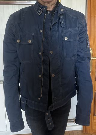 Cazadora chico Belstaff para moto