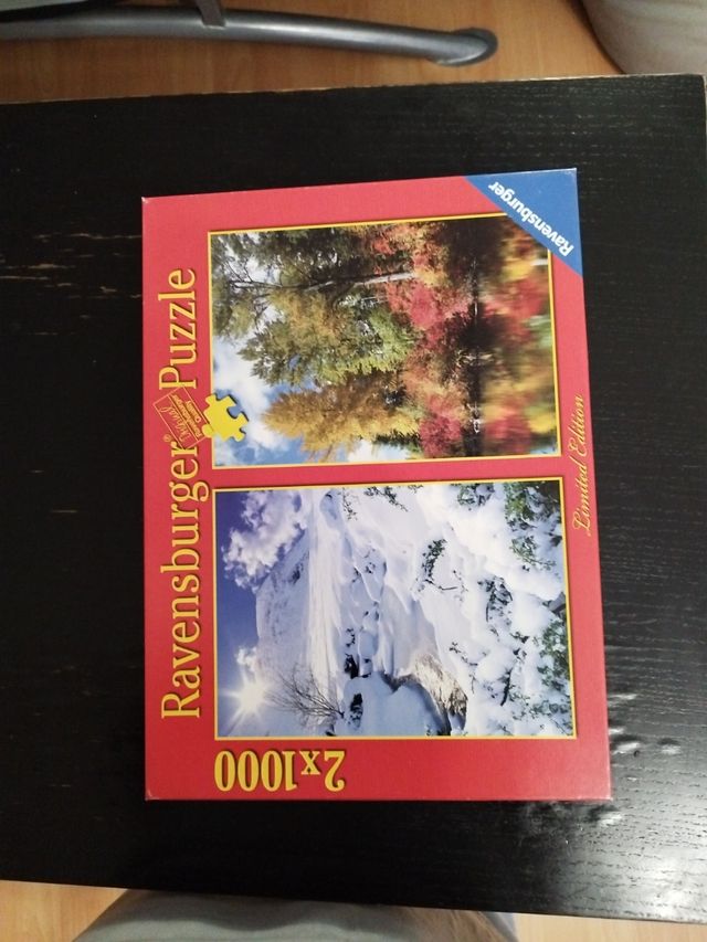 2 puzzles de 1000 piezas