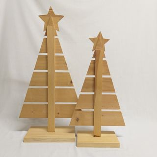 Arbol de navidad de madera lote