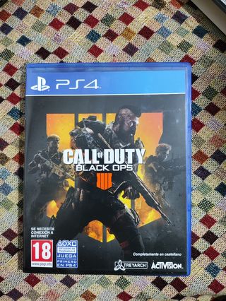 Call of Duty black ops 4, PlayStation4.