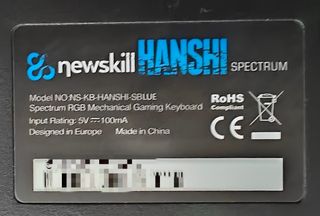 Newskill Hanshi Spectrum RGB Kailh Blue