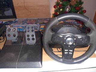 Lote de consola play 2 ,mandos,micro ...