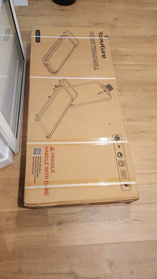 Cinta de correr plegable con inclinación