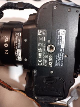 Cámara de fotos SONY 330