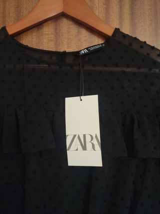 Vestido talla M Zara negro.