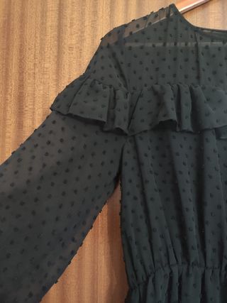 Vestido talla M Zara negro.