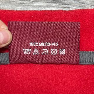 Vintage 80s Embroidered Graphic Fleece Jacket