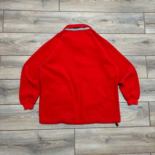 Vintage 80s Embroidered Graphic Fleece Jacket