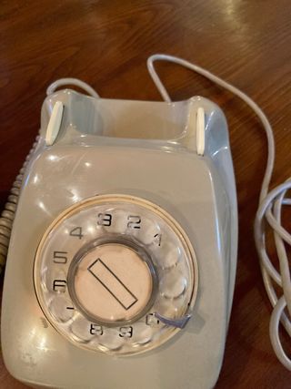 Teléfono antiguo vintage