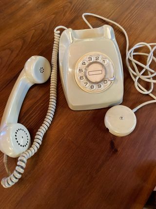Teléfono antiguo vintage