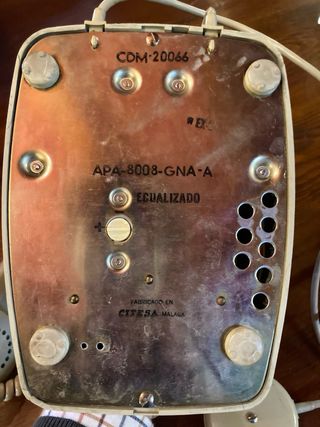 Teléfono antiguo vintage