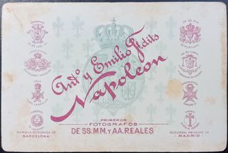 SEÑORA DEL SIGLO XIX. ESTUDIOS NAPOLEÓN. DESTACADO