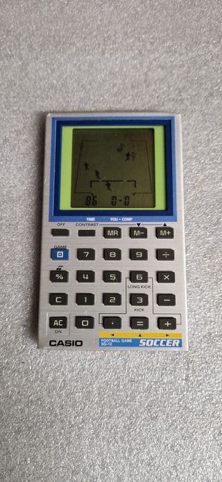 Casio Game Casio Football Casio SG-12 Football Game Calculator De
