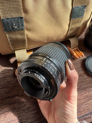 Objetivo cámara Nikon