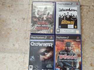 Lote de videojuegos PlayStation 2 