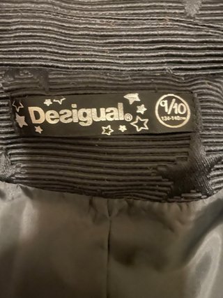Abrigo chaqueta niña Desigual fantasia
