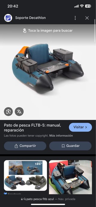 Pato de pesca fltb