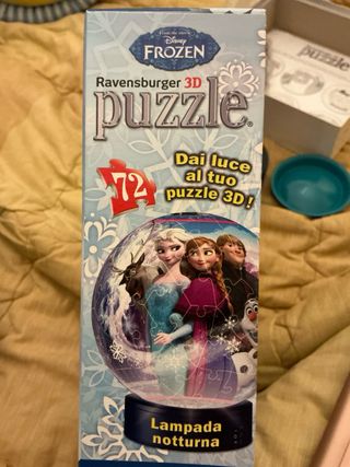 Lampada Puzzle Frozen