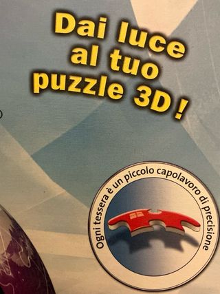 Lampada Puzzle Frozen