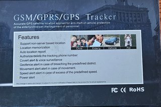 Localizador GPS, GPRS, GSM