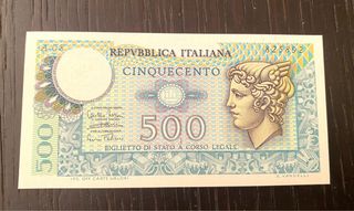 500 lire cartamoneta