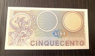 500 lire cartamoneta
