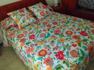 Colcha edredón el Corte Inglés cama 1'35 cm