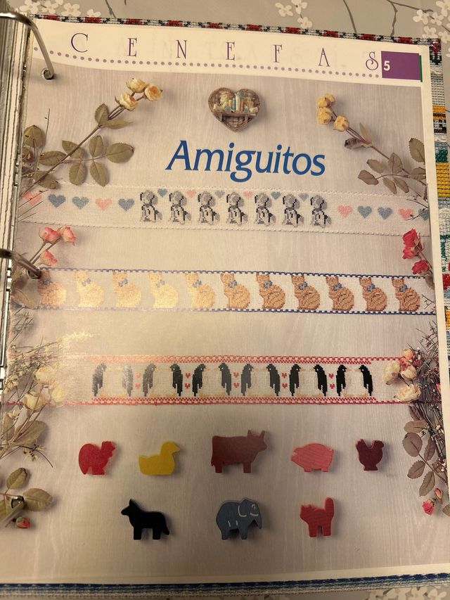 Coleccionable punto de cruz