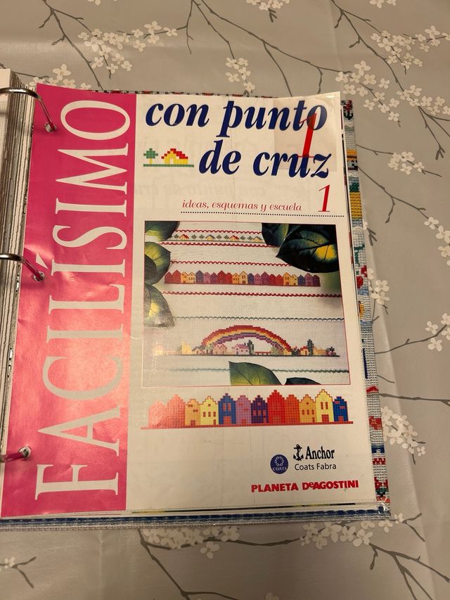 Coleccionable punto de cruz