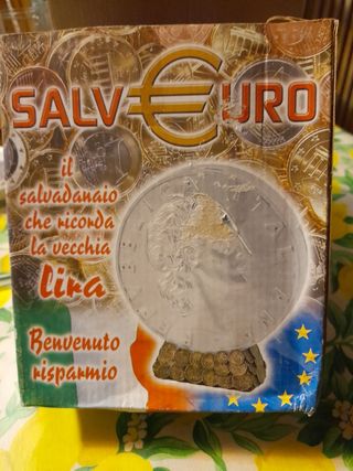 Salvadanaio vecchie lire