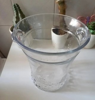 Cubitera  enfriador botellas, jarrón