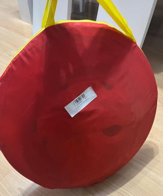 parque con tunel plegable bebé