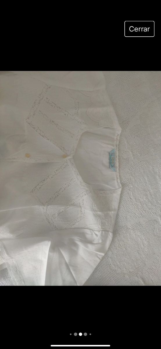 Conjunto de bata y csmison