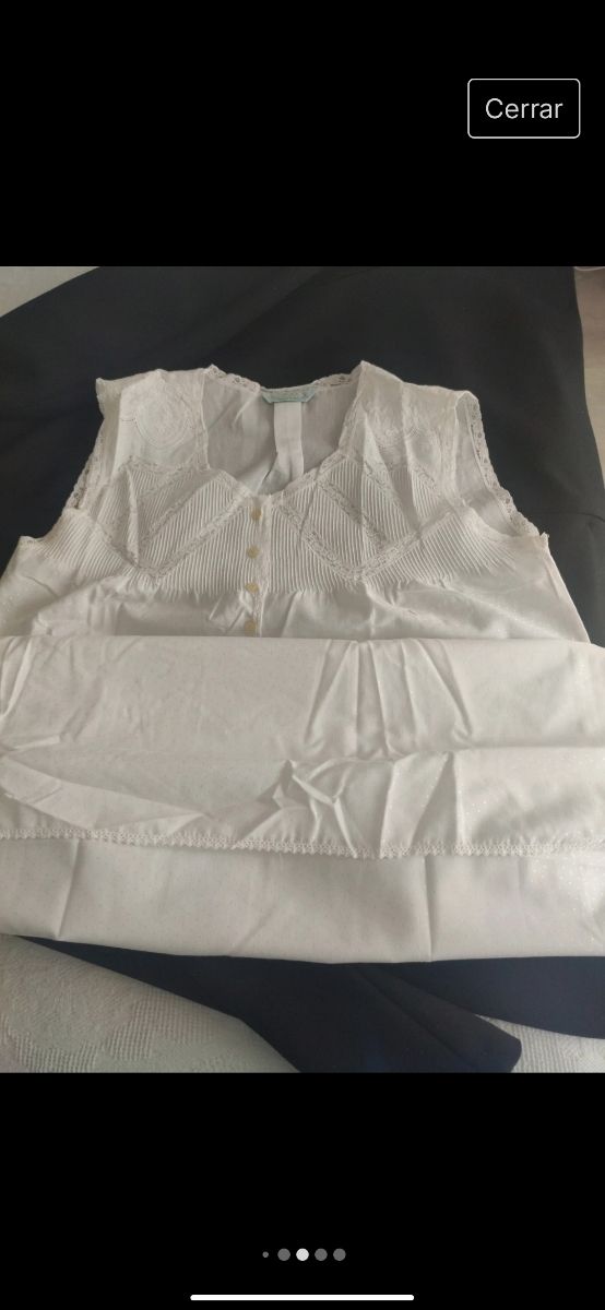 Conjunto de bata y csmison