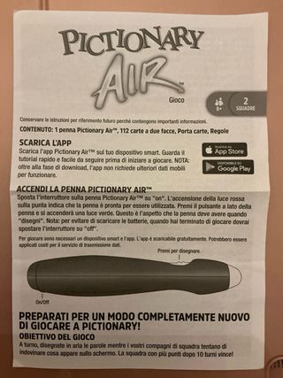 Pictionary Air Mattel