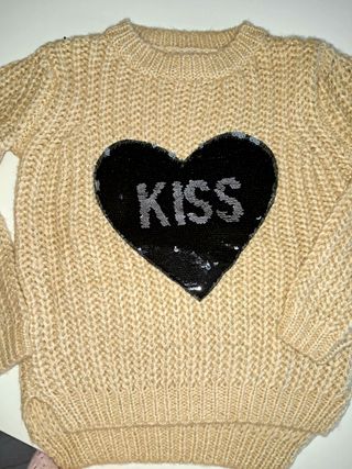 Maglione girocollo invernale bimba