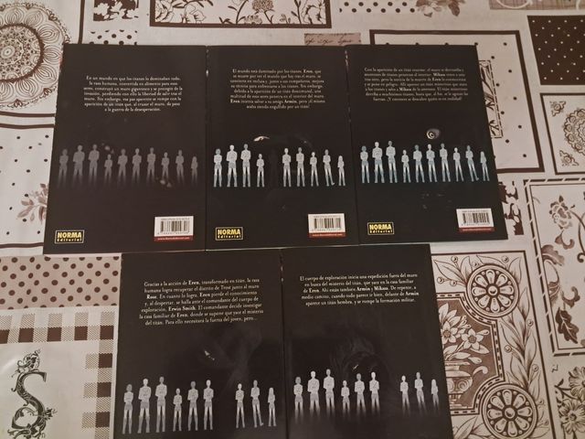 Manga SNK (AOT) 1,5,6